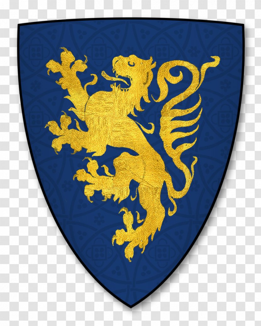 Arundel Coat Of Arms Roll Crest Heraldry - Yellow - Knight Transparent PNG