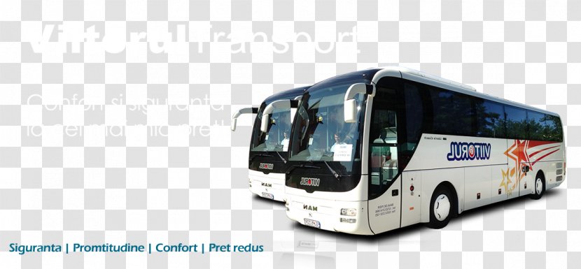 Bus FC Viitorul Constanța Baia De Fier Coach Car - Transport Transparent PNG