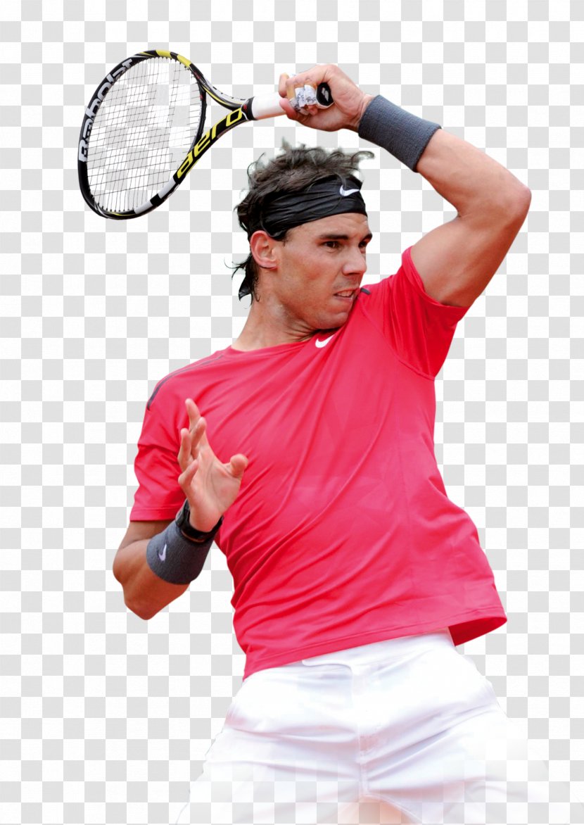 Rafael Nadal Tennis Player Racket Forehand Transparent PNG