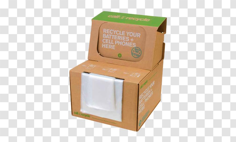 Box Battery Recycling Call2Recycle Container - Alkaline Transparent PNG