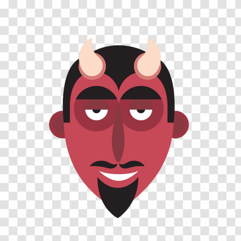 Halloween Euclidean Vector - Mouth - Red-faced Imp Transparent PNG