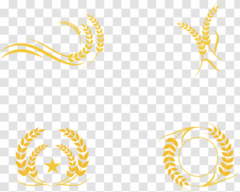 Yellow Font Body Jewelry Jewellery Pattern Transparent PNG