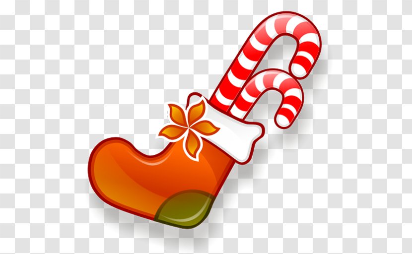 Christmas Stockings Santa Claus Download - Food - Socks Transparent PNG