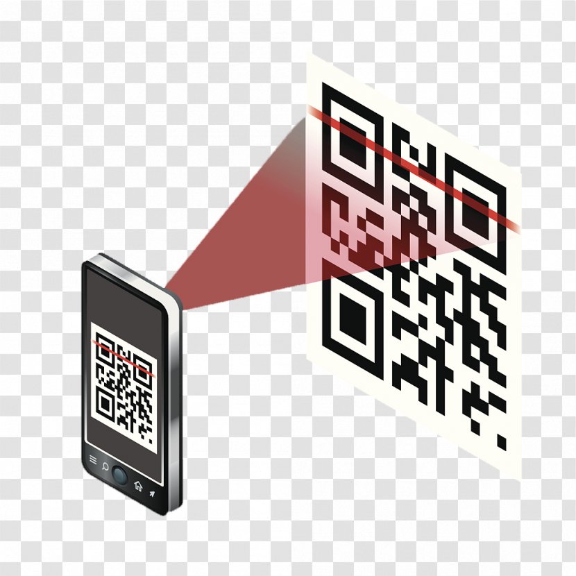 QR Code Barcode Scanners Image Scanner Illustration - Two Dimensional For Smart Phones Transparent PNG