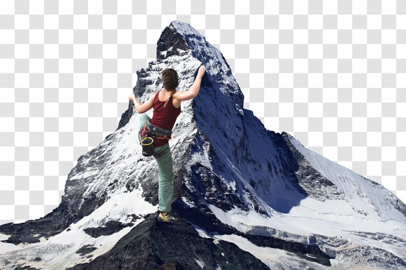 Sport Climbing Mountaineering Wall Rock - Mountainous Landforms Transparent PNG