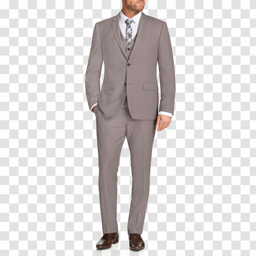 Tuxedo Suit Clothing Necktie Formal Wear - Button Transparent PNG