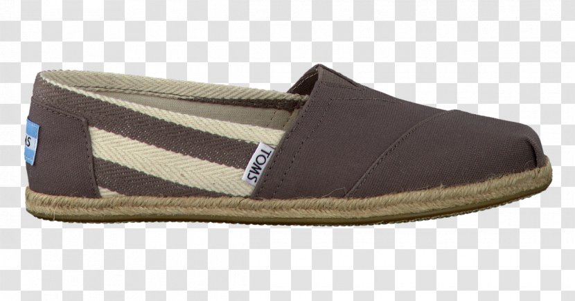 Slip-on Shoe Toms Shoes TOMS Espadrilles Dames Taupe (Stof) - Footwear - Lace For Women Transparent PNG