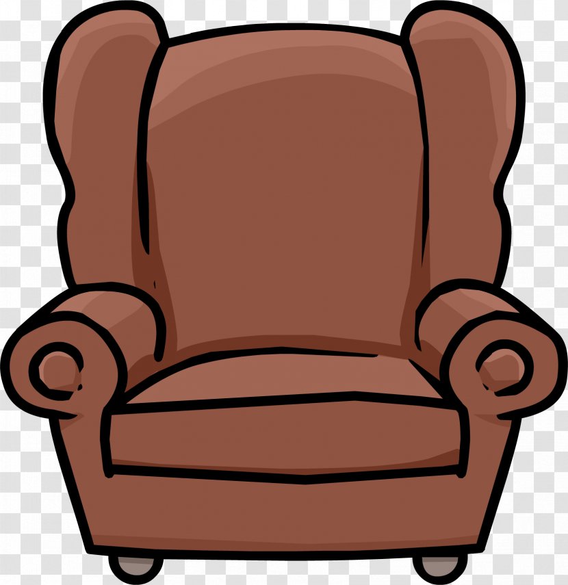 Club Chair Penguin Table Furniture - Car Seat Cover - Beach Transparent PNG