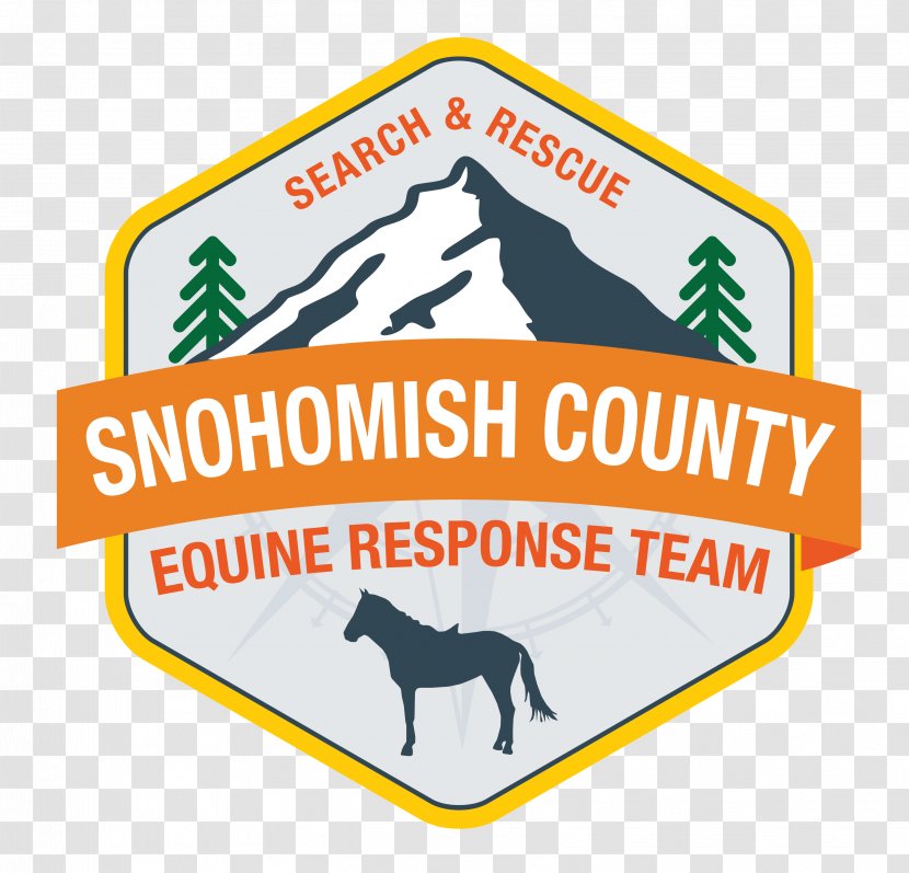 Snohomish County Volunteer Search And Rescue Horse Equestrian Logo - Skill Transparent PNG
