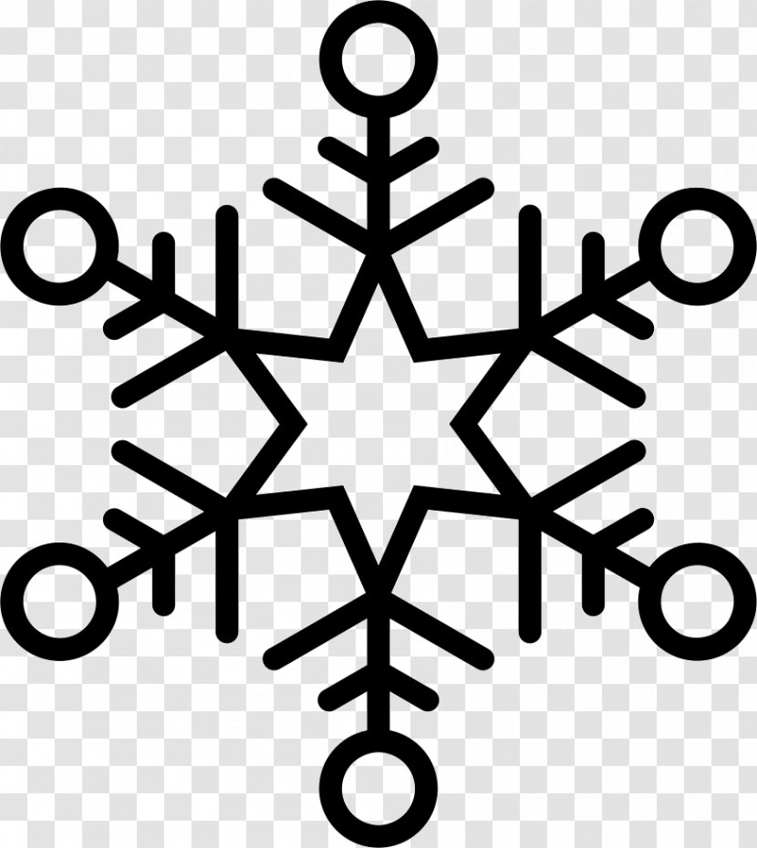 Snowflake Shape Hexagon Clip Art Transparent PNG