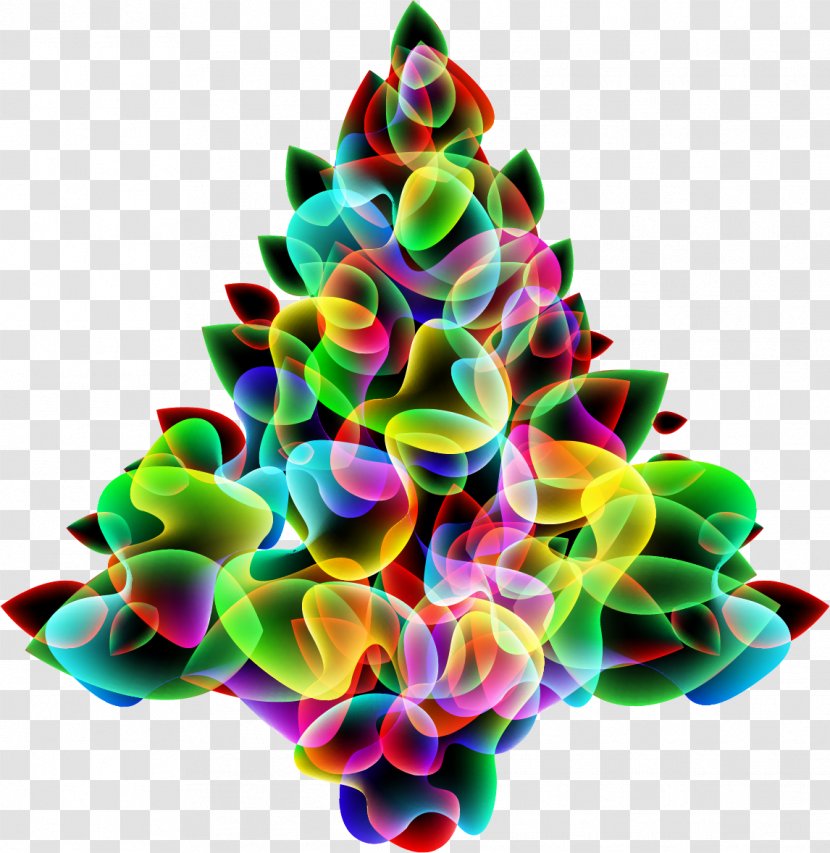 Christmas Tree Royal Message - Ornament - Colorful Puzzle Creative Science And Technology Transparent PNG