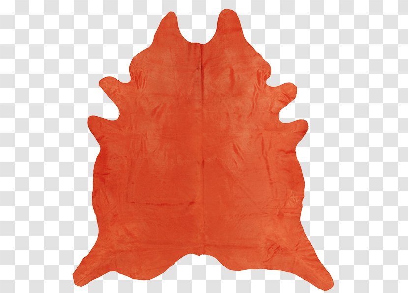 Cattle Hide Green Orange Red Fox - Dyeing - Cow Skin Transparent PNG