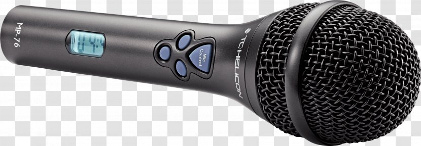 Microphone TC-Helicon MP-76 MP-75 VoiceLive Play - Watercolor Transparent PNG