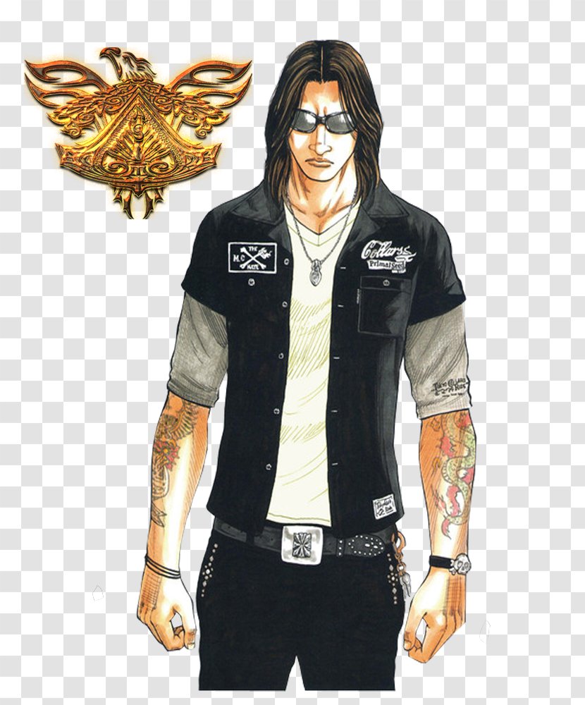 Crows Zero Genji Takiya Megumi Hayashida Worst - Cartoon - Crow Transparent PNG