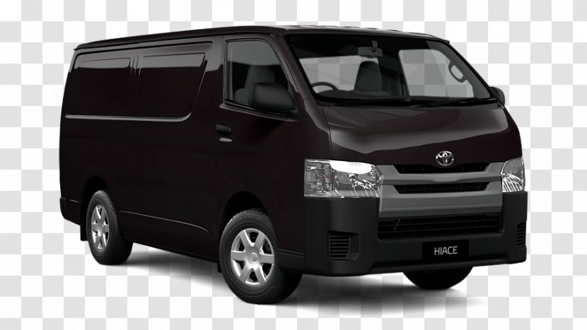 Toyota HiAce Car Minivan - Wheelbase Transparent PNG