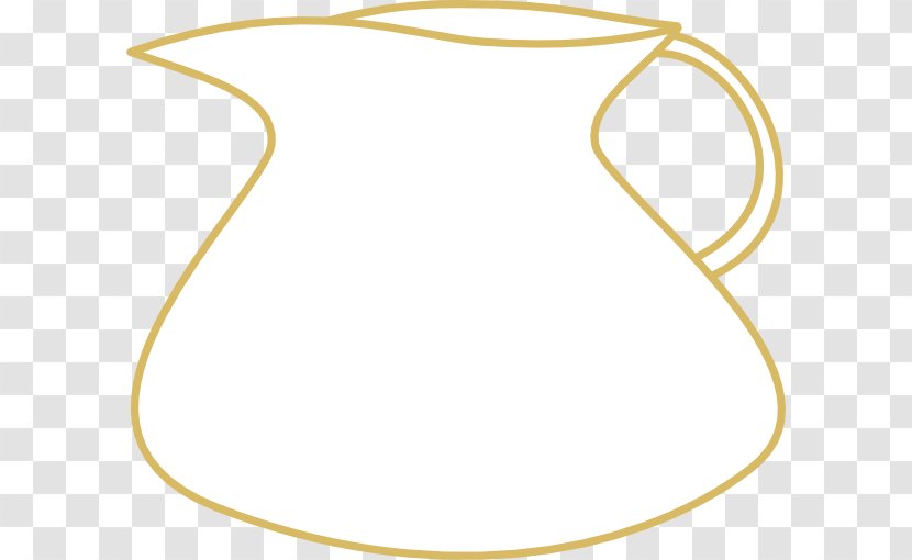 Material Area Clip Art - Yellow - Water Pitcher Cliparts Transparent PNG