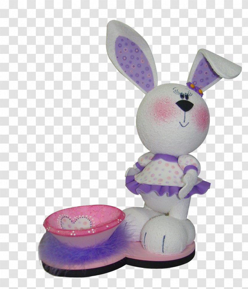 Easter Bunny Figurine Animal Transparent PNG
