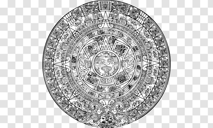 Aztec Calendar Stone Mesoamerica - Civilization Transparent PNG
