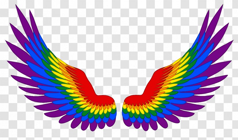 Gay Pride Transgender LGBT Genderqueer Bisexuality - Gender Binary - Vintage Wing Transparent PNG