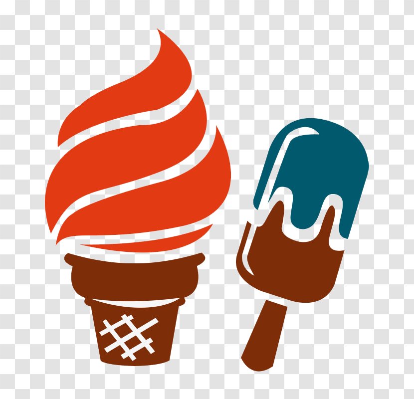 Ice Cream Sorbet Pops Vector Graphics - Cone Transparent PNG