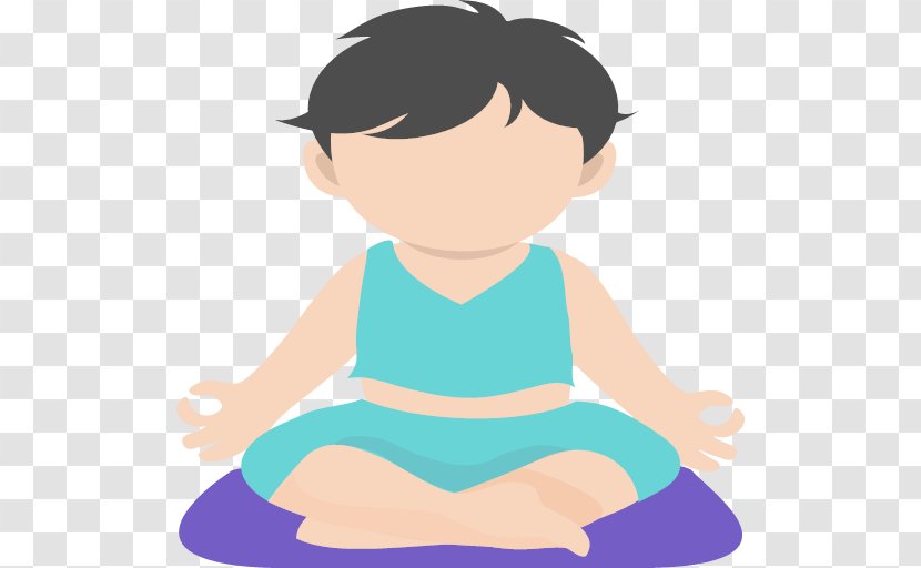 Yoga Cartoon - Child - Toddler Hand Transparent PNG