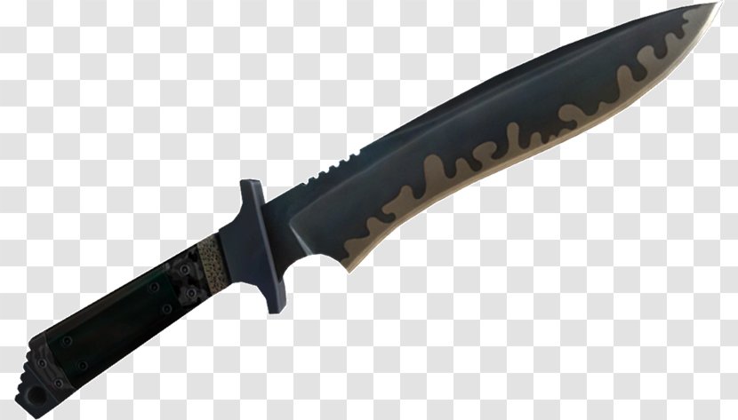 Bowie Knife Utility Knives Hunting & Survival Throwing - Weapon - Armas Transparent PNG