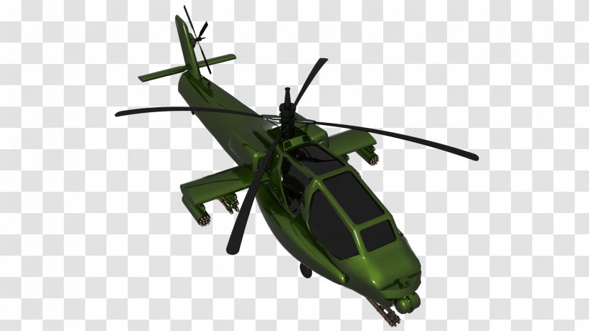 Helicopter Boeing AH-64 Apache Aircraft Rotorcraft 3D Computer Graphics - Military Transparent PNG