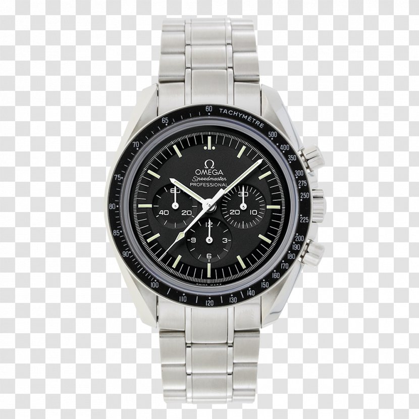 OMEGA Speedmaster Moonwatch Professional Chronograph Omega SA Seamaster - Breitling Sa - Watch Transparent PNG