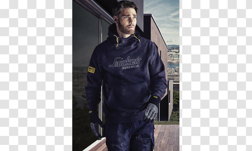 Hoodie Snickers Workwear Kangaroo Pocket Transparent PNG