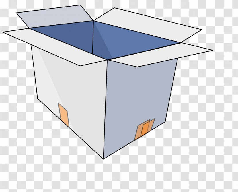 Box Clip Art - Rectangle - Cardboard Transparent PNG