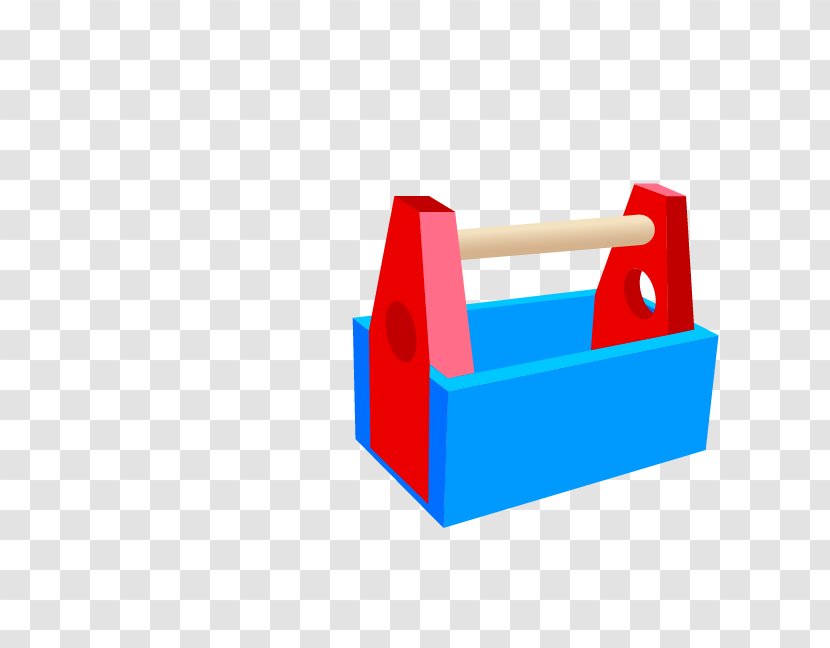 Toy - Red - Vector Blue Bucket Transparent PNG