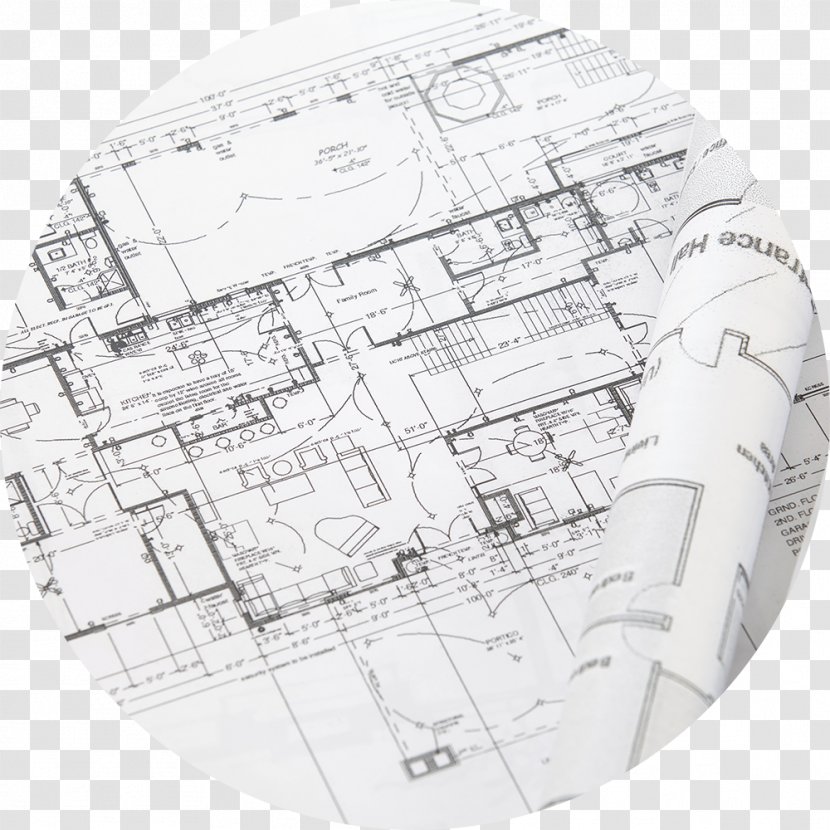 Building Construction Architectural Plan House Custom Home - Cartoon Transparent PNG