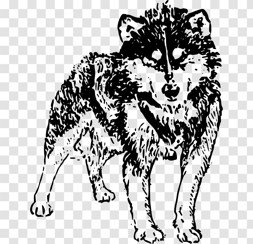 Whiskers Dog Breed Siberian Husky Sakhalin Clip Art - Fictional Character - Huskie Transparent PNG