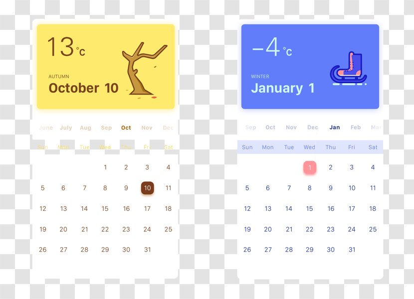 Calendar Screenshot - Paper - Designer Transparent PNG
