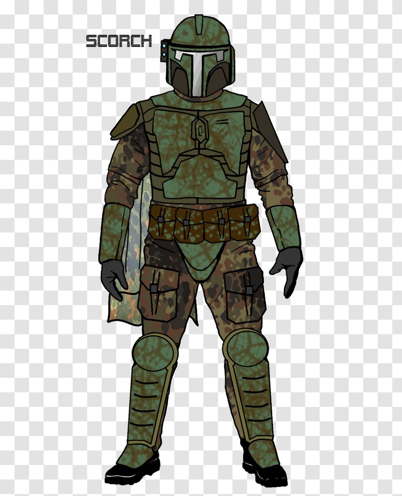 Clone Trooper Wars The Mandalorian Armor Boba Fett Cad Bane - Star Transparent PNG
