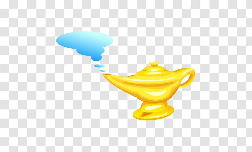 Aladdin Lamp Illustration - Wing - Vector Magic Transparent PNG