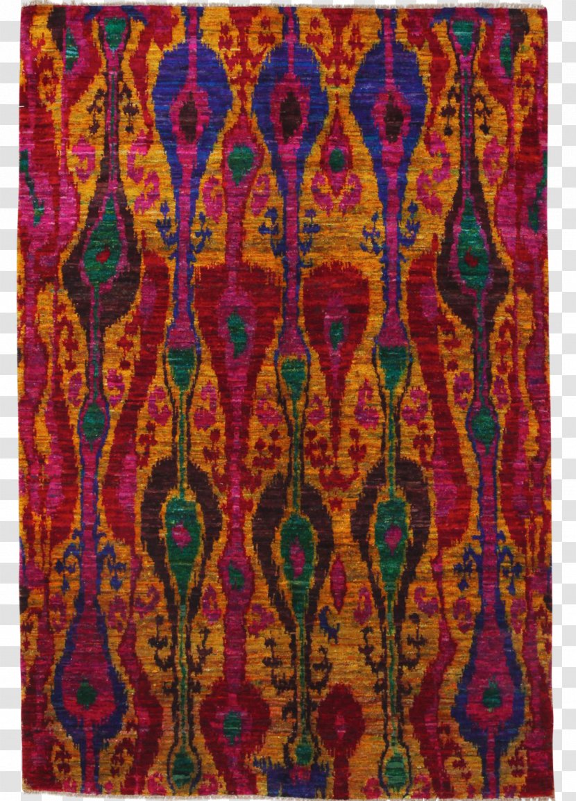 Paisley Carpet Textile Purple Rectangle - Motif Transparent PNG