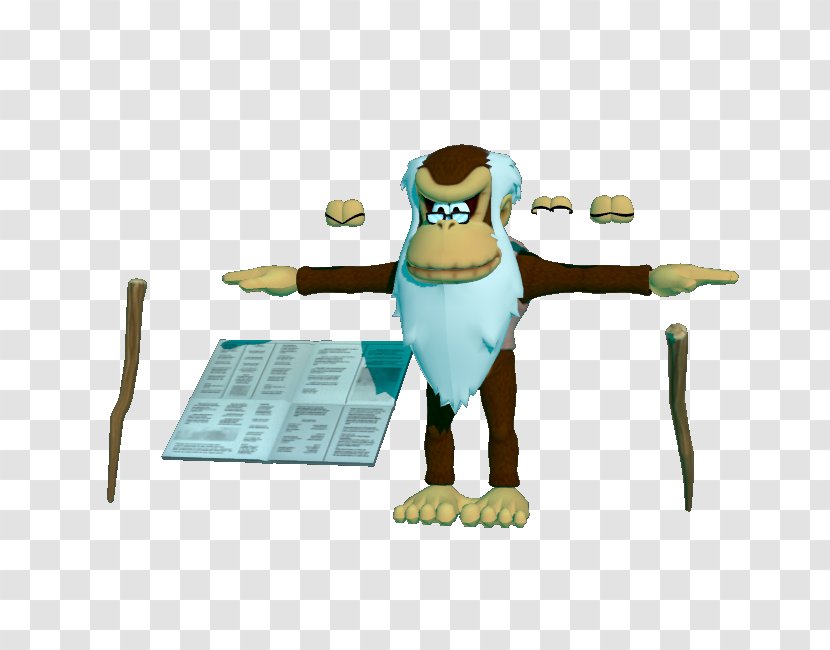 Donkey Kong Country: Tropical Freeze Cranky Mario Wii U - Video Games Transparent PNG