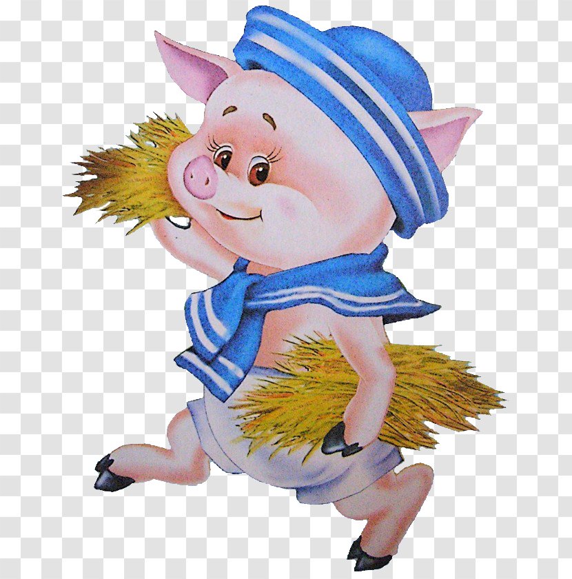 The Three Little Pigs This Piggy Fairy Tale Fifer Pig - Costume Transparent PNG