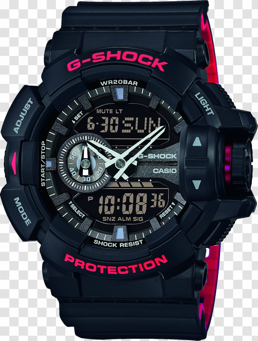 G-Shock GA-400HR Shock-resistant Watch Casio - Strap Transparent PNG