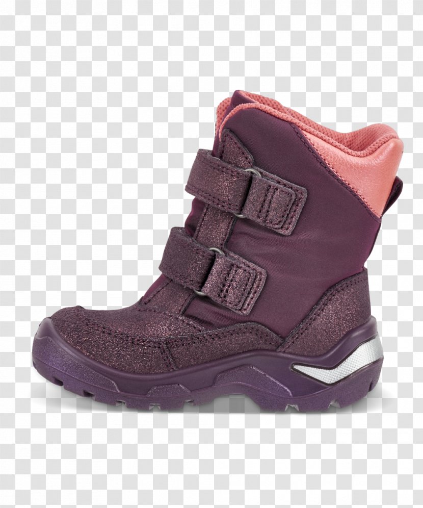 Snow Boot Sneakers Suede Shoe - Purple Transparent PNG