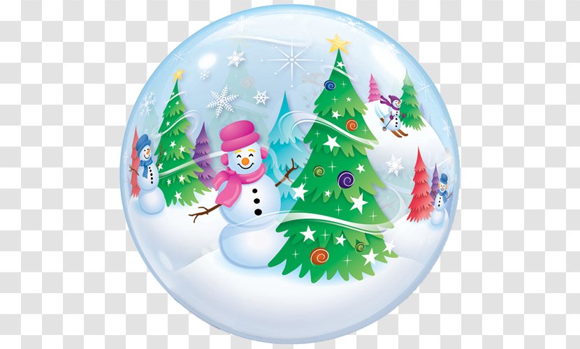 Toy Balloon Christmas Snowman Party - Price Bubble Transparent PNG