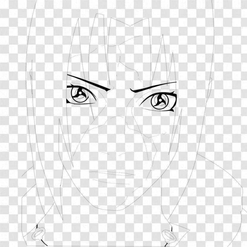Eyebrow Cheek Sketch - Frame - Eye Transparent PNG