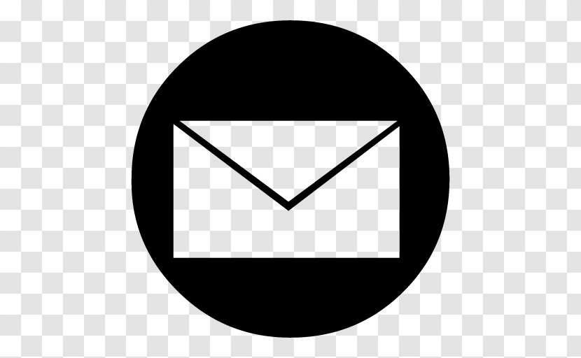Email Internet - Black And White Transparent PNG