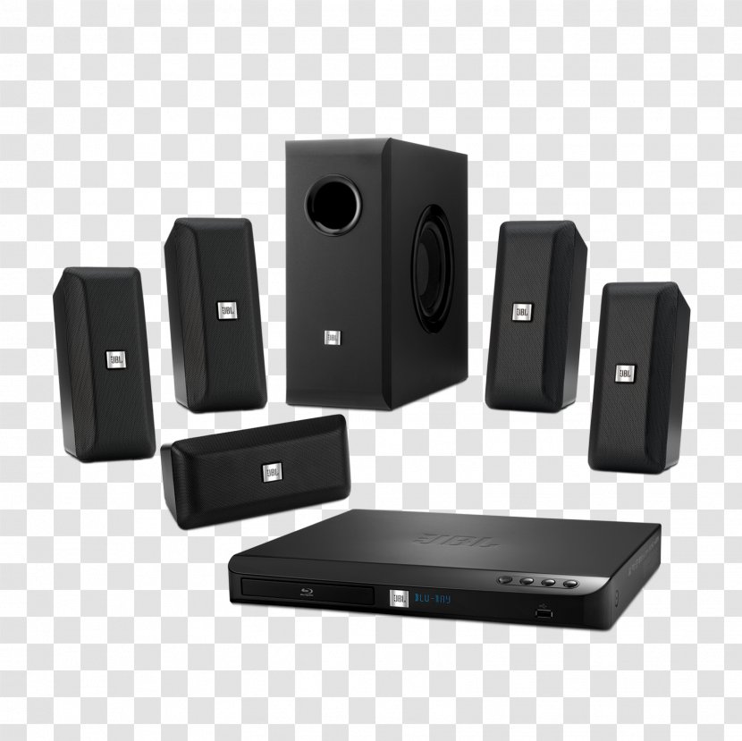 Blu-ray Disc JBL Cinema BD100 Home Theater Systems 5.1 Surround Sound - Jbl Bd100 - Loudspeaker Transparent PNG