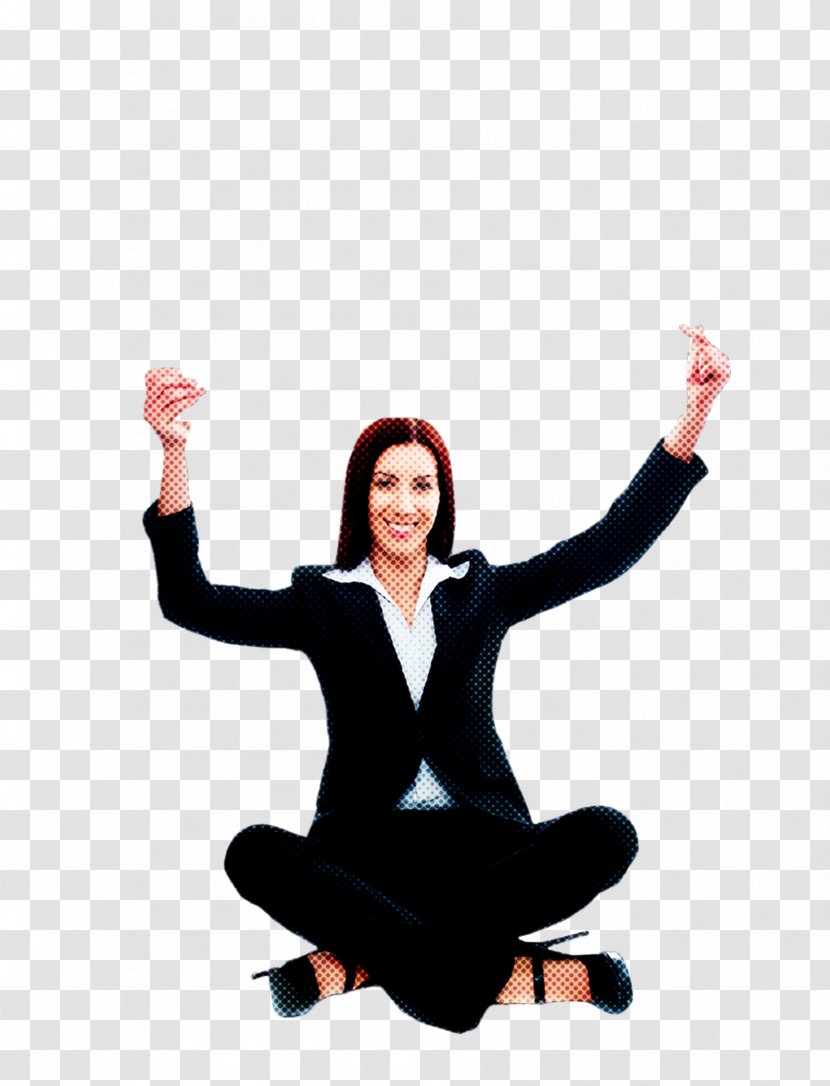 Sitting Arm Gesture Happy Finger - Thumb Transparent PNG