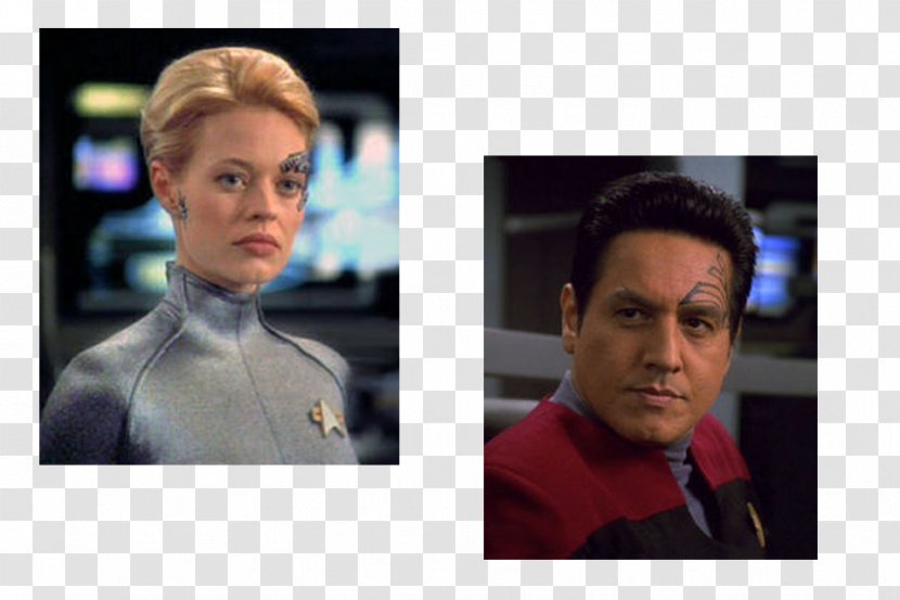 Seven Of Nine Star Trek: Voyager Deep Space Chakotay Jeri Ryan - Alison Tyler Transparent PNG