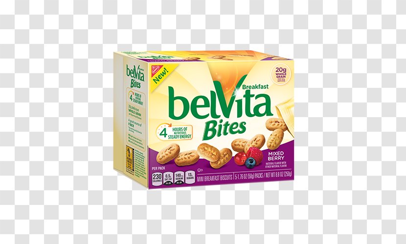 Belvita Breakfast Cereal Biscuit Whole Grain - Flavor Transparent PNG