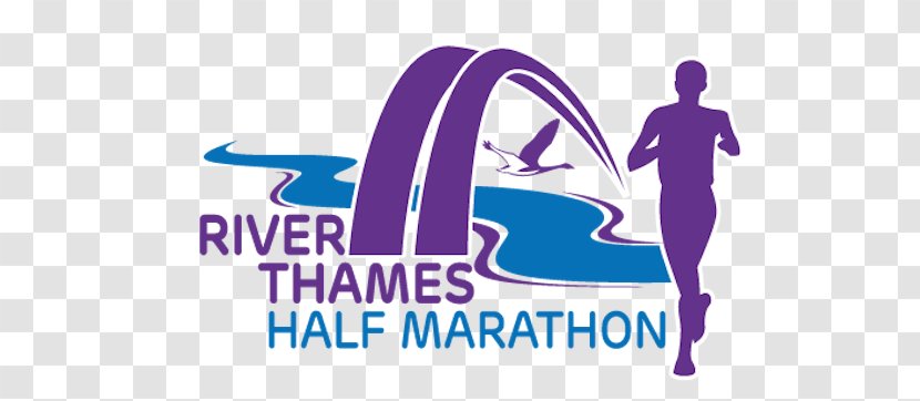 River Thames Marathon Road Running - Bath Half Transparent PNG