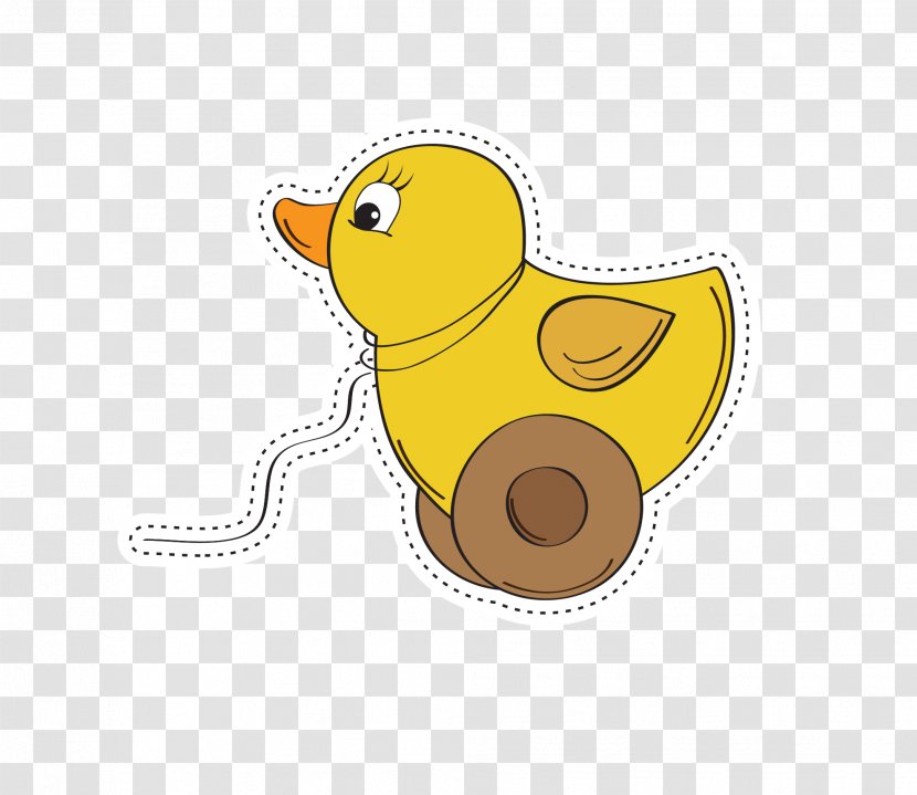 Duck Vector Graphics Illustration Toy Image - Cartoon - Bauble Transparent PNG